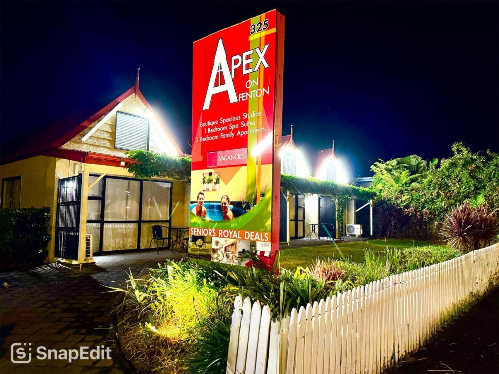 Apex On Fenton Motel Rotorua Exterior foto
